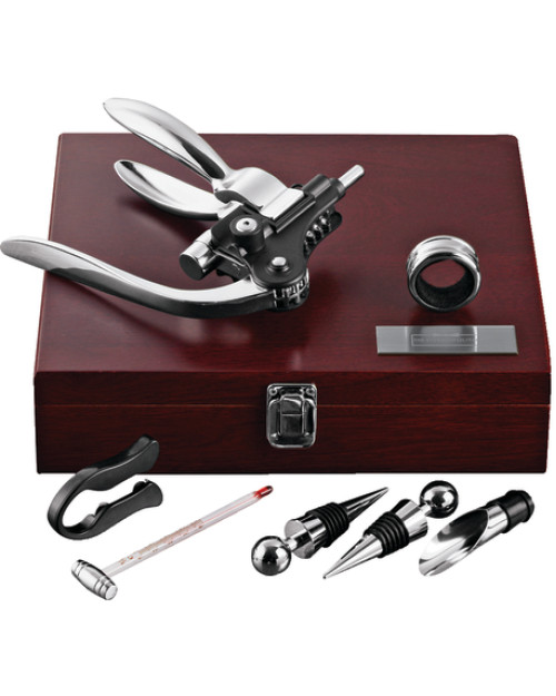 Ensemble de collectionneurs de vins exécutifs