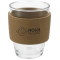 Tasse en verre Brooklyn avec bande de liège 12oz