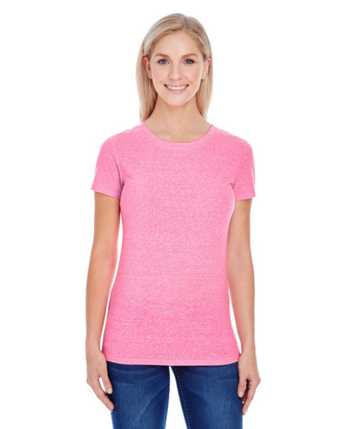 T-shirt pour femme à manches courtes en Triblend de Threadfast