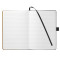Carnet de notes relié en bambou FSC Mix de 5,5