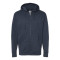 Molleton mi-léger à capuchon avec fermeture à glissière 