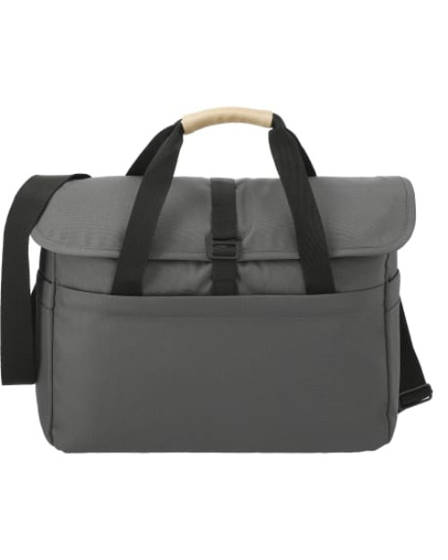 Sac messager pour ordinateur 15" recyclé arrière