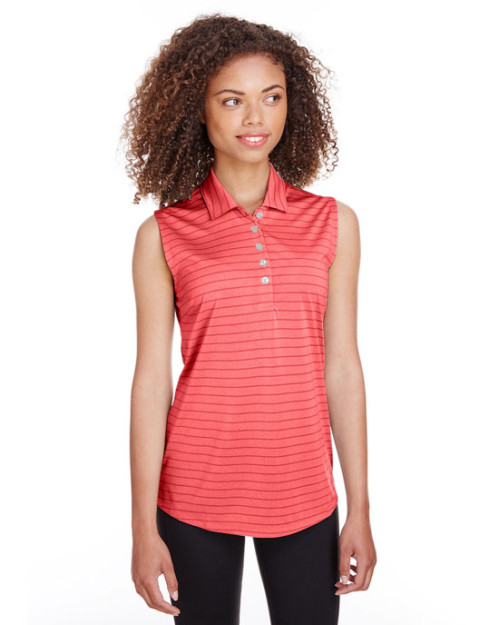 Polo rayé Rotation pour femme sans manches