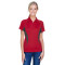 Polo performance pour femme UTK frais.logikMC Serac de North End SportMD Rouge à glissière