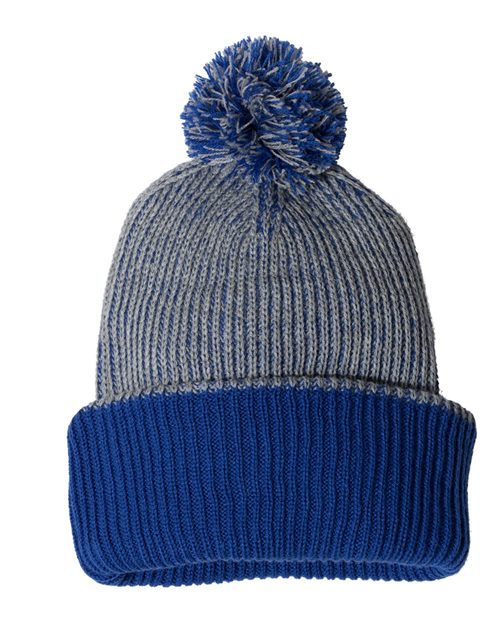 Tuque à pompon et revers 12" 
