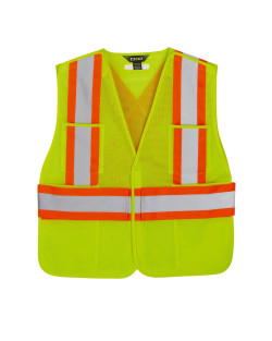 L01180 - Patrol - Gilet de sécurité haute visibilité adulte taille unique