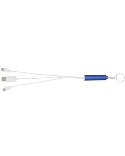 Câble 5-en-1 avec logo lumineux Route