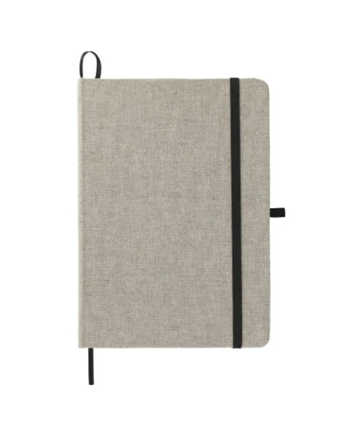 Carnet relié en coton recyclé 5" x 7"