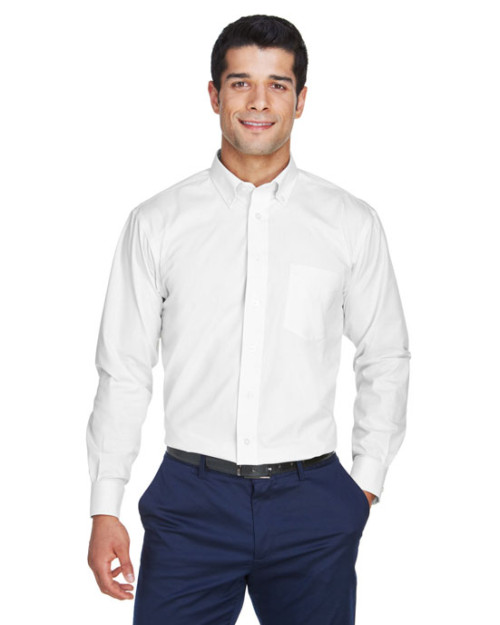 Chemise unie pour homme en oxford Collection CrownMC