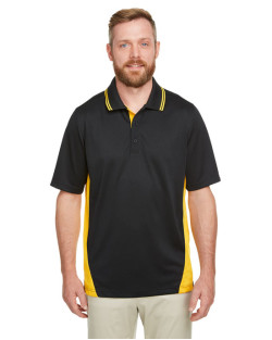 Flash - Polo pour homme à blocs de couleur avec protection contre les accrocs Plus